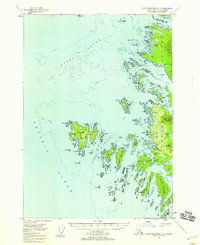 Download a high-resolution, GPS-compatible USGS topo map for Port Alexander D-5, AK (1958 edition)