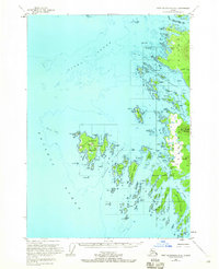 Topo map Port Alexander D-5 Alaska