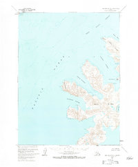 Download a high-resolution, GPS-compatible USGS topo map for Port Moller A-1, AK (1984 edition)