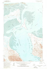 Download a high-resolution, GPS-compatible USGS topo map for Port Moller D-3, AK (1976 edition)