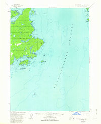 Topo map Prince Rupert D-4 Alaska