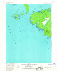 Topo map Prince Rupert D-5 Alaska