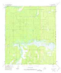 Topo map Ruby B-1 Alaska