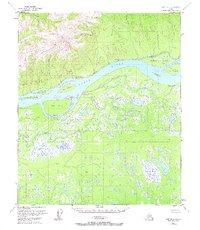 Download a high-resolution, GPS-compatible USGS topo map for Ruby D-4, AK (1967 edition)