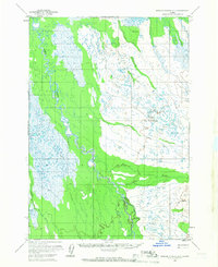 Download a high-resolution, GPS-compatible USGS topo map for Russian Mission B-1, AK (1966 edition)