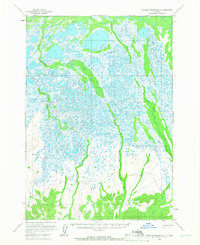 Download a high-resolution, GPS-compatible USGS topo map for Russian Mission B-2, AK (1966 edition)