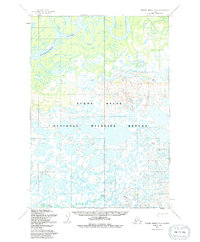 Download a high-resolution, GPS-compatible USGS topo map for Russian Mission B-4, AK (1991 edition)