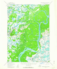 Download a high-resolution, GPS-compatible USGS topo map for Russian Mission B-5, AK (1963 edition)