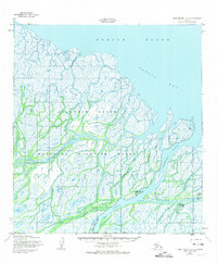 Download a high-resolution, GPS-compatible USGS topo map for Saint Michael A-4, AK (1974 edition)
