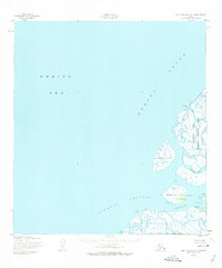 Topo map Saint Michael A-6 Alaska