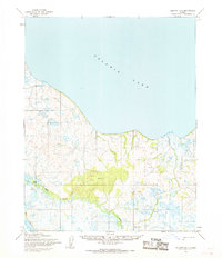 Topo map Selawik B-4 Alaska