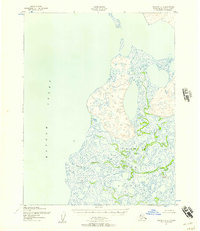 Topo map Selawik D-6 Alaska