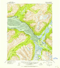 Download a high-resolution, GPS-compatible USGS topo map for Selawik D-6, AK (1954 edition)