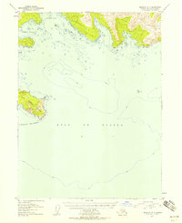Topo map Seldovia A-4 Alaska