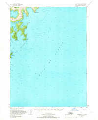 Topo map Seldovia B-1 Alaska