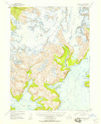 Topo map Seldovia B-3 Alaska
