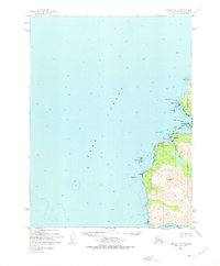 Topo map Seldovia B-6 Alaska