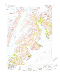 Download a high-resolution, GPS-compatible USGS topo map for Seldovia C-1, AK (1958 edition)