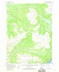 Topo map Seldovia D-4 Alaska