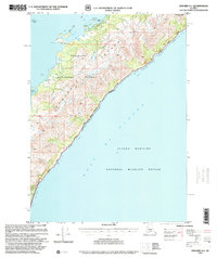 preview thumbnail of historical topo map of Alaska, United States in 1997