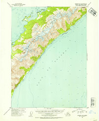 Download a high-resolution, GPS-compatible USGS topo map for Seward A-1, AK (1954 edition)