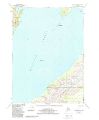 Topo map Seward A-2 Alaska