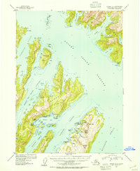 preview thumbnail of historical topo map of Alaska, United States in 1952
