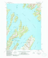 Download a high-resolution, GPS-compatible USGS topo map for Seward A-3, AK (1988 edition)