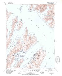 Download a high-resolution, GPS-compatible USGS topo map for Seward A-3, AK (1954 edition)