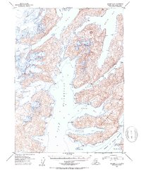 Download a high-resolution, GPS-compatible USGS topo map for Seward A-4, AK (1954 edition)