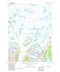 Download a high-resolution, GPS-compatible USGS topo map for Seward A-5, AK (1985 edition)
