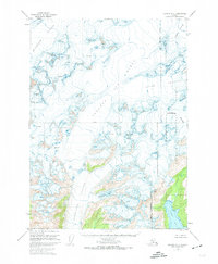 Topo map Seward A-5 Alaska