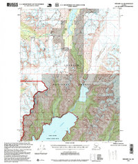 preview thumbnail of historical topo map of Kenai Peninsula County, AK in 1995