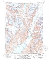 Download a high-resolution, GPS-compatible USGS topo map for Seward A-6, AK (1954 edition)