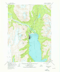 preview thumbnail of historical topo map of Kenai Peninsula County, AK in 1950