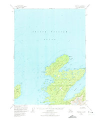 Download a high-resolution, GPS-compatible USGS topo map for Seward B-1, AK (1974 edition)