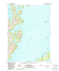 Topo map Seward B-2 Alaska