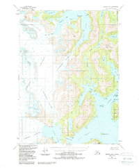 Topo map Seward B-4 Alaska