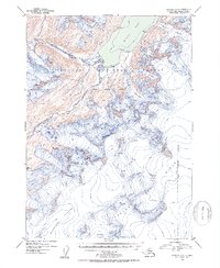 Download a high-resolution, GPS-compatible USGS topo map for Seward B-5, AK (1954 edition)