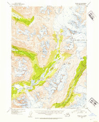 Topo map Seward B-6 Alaska