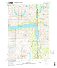 Download a high-resolution, GPS-compatible USGS topo map for Seward B-7, AK (1986 edition)
