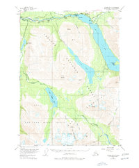 Topo map Seward B-8 Alaska