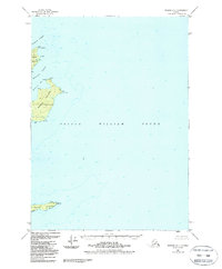Topo map Seward C-1 Alaska