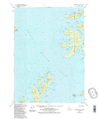Topo map Seward C-2 Alaska