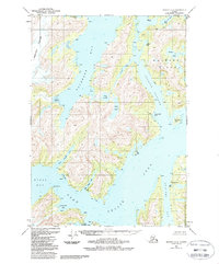 Topo map Seward C-4 Alaska