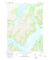 Download a high-resolution, GPS-compatible USGS topo map for Seward C-4, AK (1974 edition)