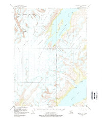 1951 Map of Seward C-5, 1970 Print