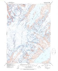 Download a high-resolution, GPS-compatible USGS topo map for Seward C-5, AK (1954 edition)