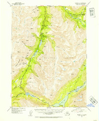 Download a high-resolution, GPS-compatible USGS topo map for Seward C-7, AK (1954 edition)