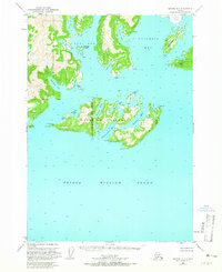 Topo map Seward D-1 Alaska